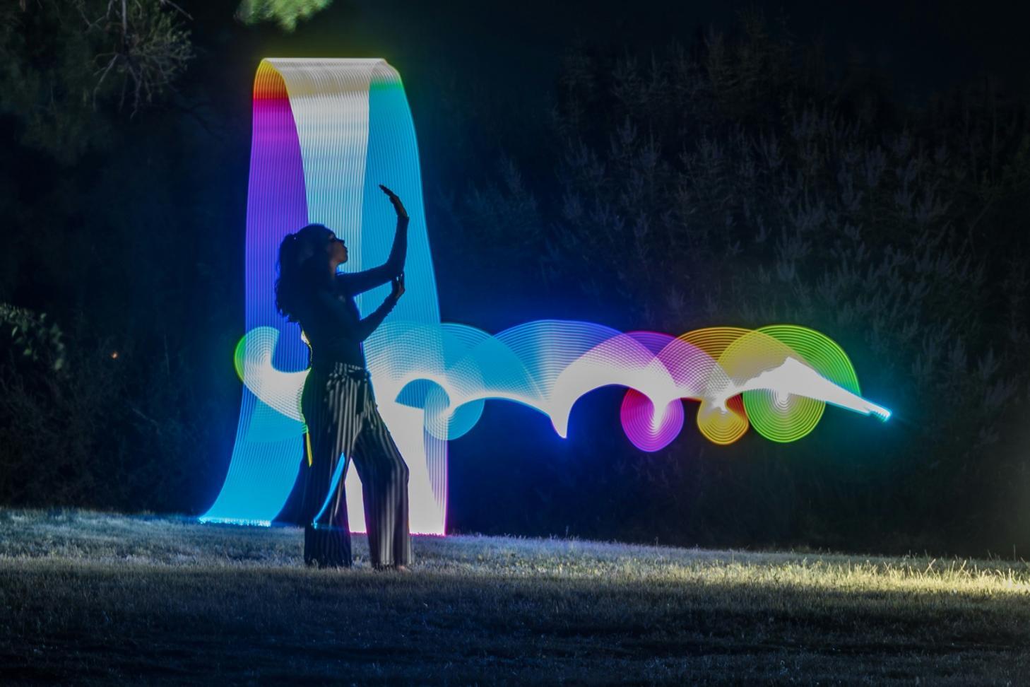 Momento di riscaldamento con movimenti dinamici